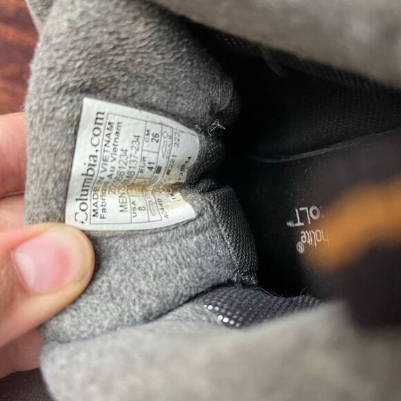 Columbia waterproof Newton Ridge Plus II hiking boots Men’s Size 8 - Picture 7 of 9